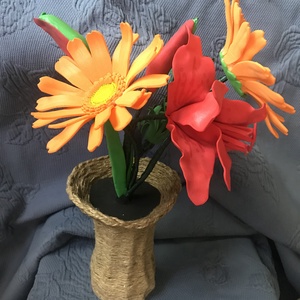 Vaza cu flori - casă & stil de viață - accesorii pentru decorat casa - decorațiuni de masă și decorațiuni pentru rafturi  - boluri din ceramică, boluri decorative - Artynos.ro