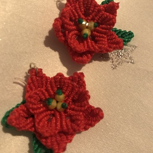 Cercei Floarea Crăciunului -  - Artynos.ro Cercei Floarea Crăciunului -  - Artynos.ro