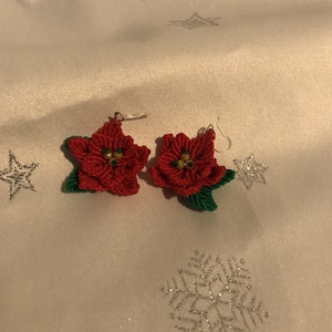 Cercei Floarea Crăciunului -  - Artynos.ro Cercei Floarea Crăciunului -  - Artynos.ro