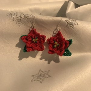 Cercei Floarea Crăciunului -  - Artynos.ro Cercei Floarea Crăciunului -  - Artynos.ro