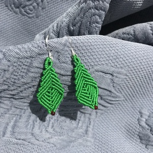 Cercei handmade Colectia Verde - Artynos.ro