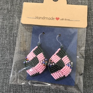 Cercei handmade din macrame- Crame - bijuterii - cercei - cercei croșetați - Artynos.ro