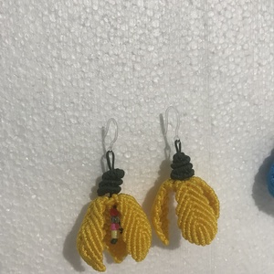 Cerceii Primaverii - bijuterii - cercei - cercei croșetați - Artynos.ro