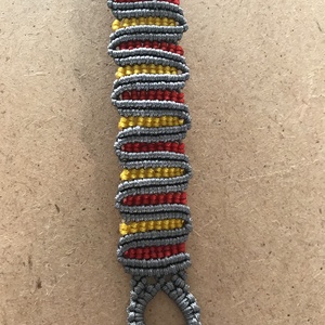 Bratara barbateasca �Spirit Tribal, Bijuterii, Bratari, Bratari impletite, Confectionarea bijuteriilor, ARTYNOS