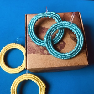 Color Loop - bijuterii - cercei - cercei lungi - Artynos.ro