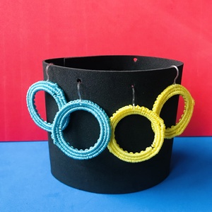 Color Loop - bijuterii - cercei - cercei lungi - Artynos.ro