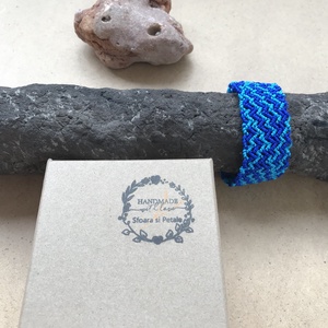 Brățară bărbătească COBALT - bijuterii - brățări - brățări împletite - Artynos.ro