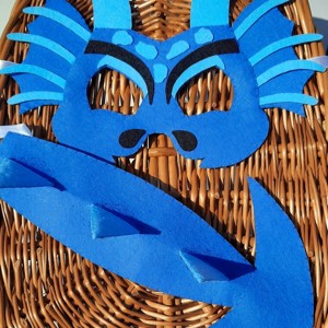Costum de carnaval dragon albastru pentru băieți - îmbrăcăminte și modă - costume și măști de carnaval - costume - Artynos.ro