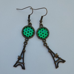 Cercei lenticulari - Turnul Eiffel -  - Artynos.ro