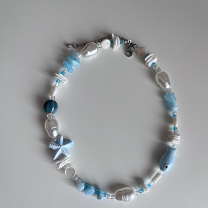 Colier Sea is calling - bijuterii - coliere - coliere din mărgele - Artynos.ro