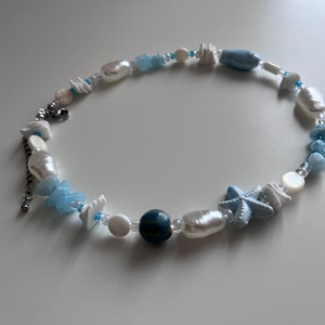 Colier Sea is calling - bijuterii - coliere - coliere din mărgele - Artynos.ro