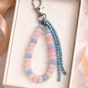 SHIRO - world of charms - Charm pentru geanta sau chei � talisman din beril in nuante pastel, Genti si portofele, Accesorii genti, Breloc, , ARTYNOS