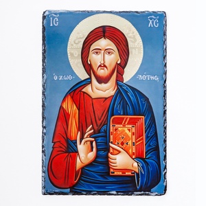 Icoana din ardezie - Salvatorul nostru - Artynos.ro