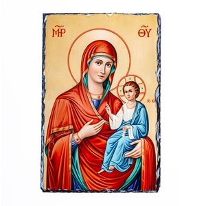 Icoana din ardezie - Maica Domnului - Artynos.ro