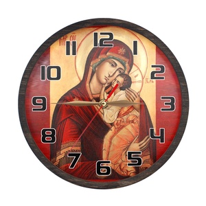 Ceas decorativ de perete - Maica Domnului - Artynos.ro
