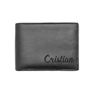 Portofel din piele naturală cu nume - Cristian, Geantă și husă, Portofele, huse, suporturi, Portofel, Portofel bărbați, , ARTYNOS