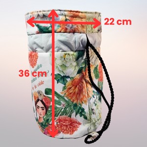 Geantă florală, spaniolă - pentru plajă, antrenament sau plimbări de vară -  - Artynos.ro
