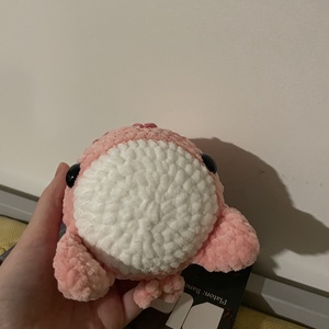 Balenă croșetată - jucării și echipamente pentru copii - plușuri - pești de pluș - Artynos.ro