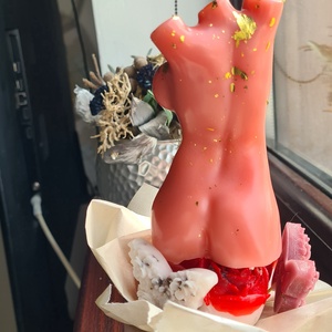 Lumanare bust , Accessorii si unelte, Materie prima mixta, Lumanare, Lumanare si fabricarea lumanarilor, ARTYNOS