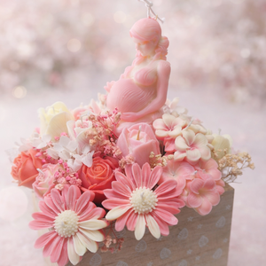 Aranjament flori de ceara ziua mamei , Casa & Stil de viata, Lumanari, parfumuri, arome, Ceara parfumata, , ARTYNOS