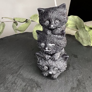 Lumanare decorativa trio pisici - casă & stil de viață - lumânări, parfumuri, arome - lumânare - lumânări artizanale - Artynos.ro