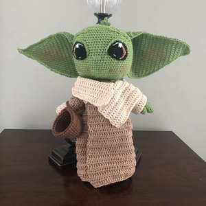 Horgolt Baby Alien - amigurumi - accessorii și unelte - accesorii decorative - figurine - Artynos.ro