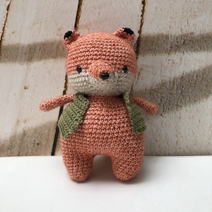 Coma de vulpe - amigurumi, Jucarii si echipamente pentru copii, Plusuri, Papusa crosetata, papusa de plus, Crosetat, Papusi si fabricare de marionete, ARTYNOS
