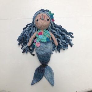 Sirena Calypso - amigurumi, Jucarii si echipamente pentru copii, Plusuri, Papusa crosetata, papusa de plus, Crosetat, Papusi si fabricare de marionete, ARTYNOS