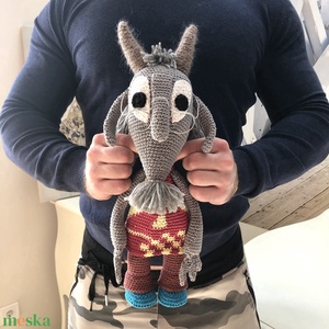 Mekk Elek - amigurumi, Jucarii si echipamente pentru copii, Plusuri, Papusa crosetata, papusa de plus, Crosetat, Papusi si fabricare de marionete, ARTYNOS