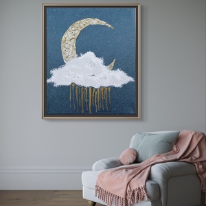 To the moon and back, Casă & Stil de viață, Accesorii pentru decorat casa, Picturi murale, Panouri și tablouri, panouri decorative, Pictură, Sculptură, ARTYNOS