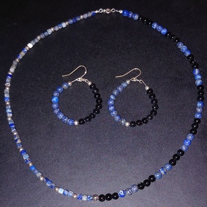 Set handmade cu pietre semipretioase si argint, Bijuterii, Seturi de bijuterii, , ARTYNOS