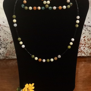 Set handmade cu pietre semipretioase si argint, Bijuterii, Seturi de bijuterii, , ARTYNOS