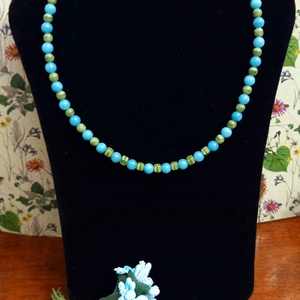 Colier handmade cu pietre semipretioase si argint, Bijuterii, Coliere, Coliere fara pandative, , ARTYNOS