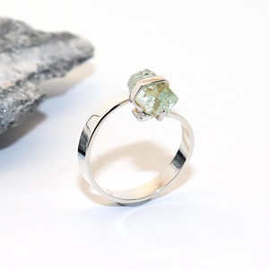 Beryl, inel de dama din argint, marimea 56, reglabil (EGY.194), Bijuterii, Inele, Inele din argint, Confectionarea bijuteriilor, Giuvaergiu, ARTYNOS