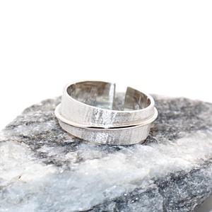 Inel din sârmă, inel din argint pentru femei, mărimea 55, reglabil (EGY.215) - bijuterii - inele - inele din argint - Artynos.ro