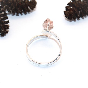 Inel de damă din argint, cu turmalină, mărimea 59, reglabil (EGY.223) - bijuterii - inele - inele statement - Artynos.ro