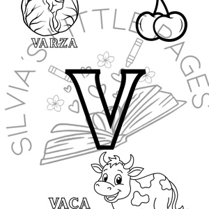 Colorăm și învățăm alfabetul cu plante și animale - accessorii și unelte - carte, ziar - carte nouă - Artynos.ro