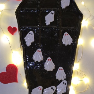 Spooky Tic-tac-toe, Casa & Stil de viata, Accesorii pentru decorat casa, Halloween - tot ce ai nevoie pentru petrecere!, Ornamente de Halloween, Lucrare cu argila, ARTYNOS
