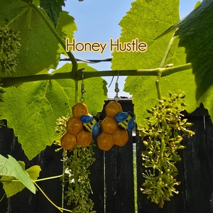 The honey drop - bijuterii - cercei - cercei agățați - Artynos.ro