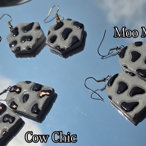Moo Moments - bijuterii - cercei - cercei agățați - Artynos.ro