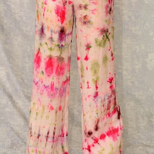 Pantaloni de in Tie and Dye, unicat - Artynos.ro