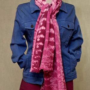 Esarfa Tie and Dye, Imbracaminte si moda, Esarfe, palarii, fularuri, Esarfe, Cusatura, ARTYNOS