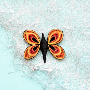 Broșă: Fluturi - bijuterii - mărțișor - Artynos.ro