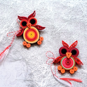 Brosa: Bufnite, Bijuterii, Martisor, Arta de hartie, ARTYNOS