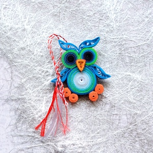 Broșă: Bufnițe - bijuterii - mărțișor - Artynos.ro