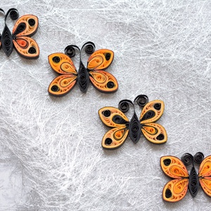 Brosa: Fluturi, Bijuterii, Martisor, Arta de hartie, ARTYNOS