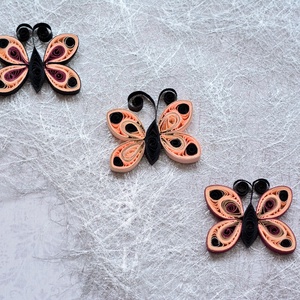 Brosa: Fluturi, Bijuterii, Martisor, Arta de hartie, ARTYNOS