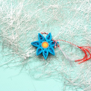 Broșă: Mandală/Floare - bijuterii - mărțișor - Artynos.ro