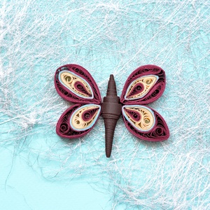 Broșă: Fluturi - bijuterii - mărțișor - Artynos.ro