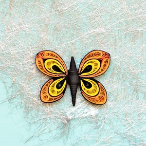 Broșă: Fluturi - bijuterii - mărțișor - Artynos.ro